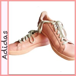 Pink Vintage Adidas Cloudfoam Tennis Shoes